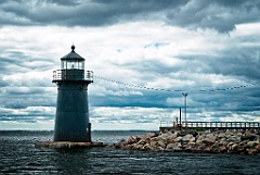 Tongue Point Lighthouse in Connecticut